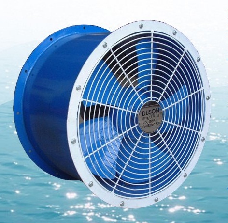 Quạt hướng trục thân tròn 400 - 1 Pha